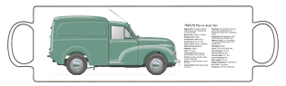 Morris Minor 6cwt Van 1965-70 Mug 2